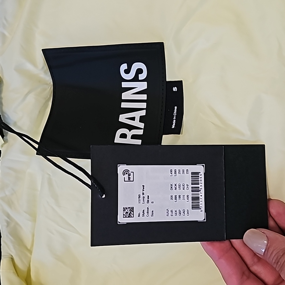 Rains Loop W Vest Straw Size Small - Picture 7 of 8